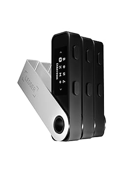 【中古】【未当て嵌める】Ledger 身寄り容器に並べる S Plus - x3 Ledger Nano S Plus 記号有形の所有物用ハードウェアウォレット