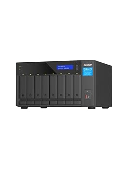 【中古】QNAP(キューナップ) TVS-h874 Intel Core i5 6中核グループ中央処理装置と32GB記憶装置を積み上げるしたハイパフォーマンスタワー型8ベイNAS