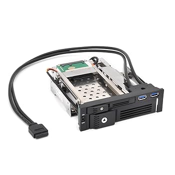 【中古】センチュリー　iStarUSA マルチリムーバブルラックV2 3.5+2.5 SATA & USB　T-5K3525U-SA2_FP