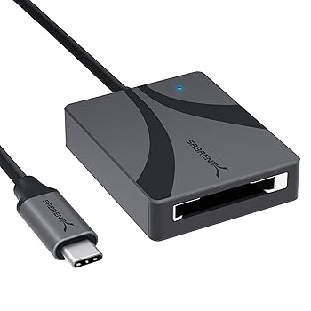 【中古】SABRENT USBタイプC CFexpress タイプB カードリーダー [CR-CFXB]