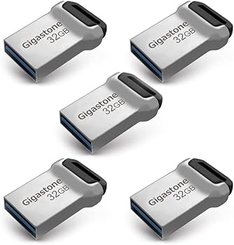 【中古】【GIGASTONE】Z90 32GB 5個セットUSBメモリ USB 3.2 Gen1 メモリスティック 小型 メタリック フラッシュドライブ USB 2.0 / USB 3.0 / USB 3.1