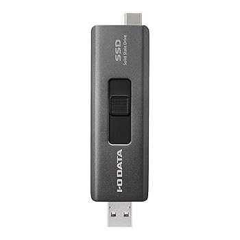 【中古】【未使用】アイ・オー・データ IODATA スティックSSD 1TB USB-A&USB-C搭載 小型 ポータブル【iPhone15動作確認済み/iPad/Windows/Mac/PS5】USB 3.2 Gen 2対 26,964円