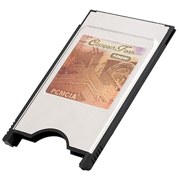 【中古】【未使用】メモリカードリーダー、PCMCIAメモリカードリーダーコンパクトフラッシュPCカードリーダーアダプター、保護性と耐久性に ステンレススチールハウ外付けメモリーカードリーダー