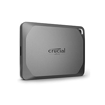 【中古】【Amazon.co.jp限定】Crucial(クルーシャル) X9 Pro 外付け SSD 1TB USB3.2/Type-C iPhone15シリーズ動作確認済 最大読込速度1050MB/秒 正規代理｜AJIMURA-SHOP