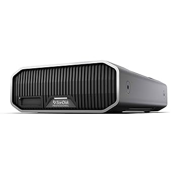 【中古】サンディスクプロフェッショナル 外後ばらいHDD 22肺結核 G-DRIVE PROJECT Mac向け Thunderbolt 3 \u0026 USB 3.2 Gen 2相応う Ultrastar積み上げる SDPHG1H-022T-SBAA