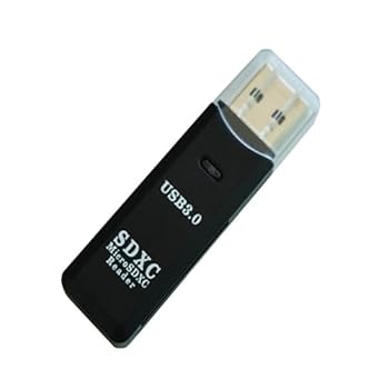 【中古】【未使用】Remarks Japan カードリーダー USB3.0 マルチカードリーダー SDカード microSD マイクロSD 両対応 メモリー 高速 データ転送 ブラック