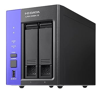 【中古】I-O DATA アイ・オー・データ Windows Server IoT 2022 for Storage Workgroup搭載 2ドライブ法人向けNAS LAN DISK HDL2-Z22WATBシリーズ HDL2-Z｜AJIMURA-SHOP