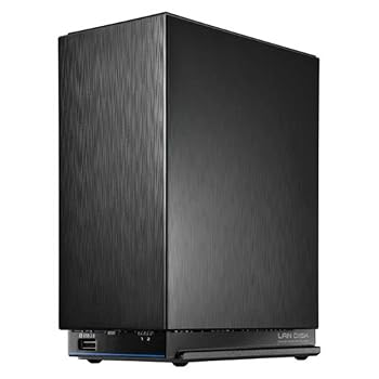 【中古】IOデータ LAN DISK [8TB搭載 2ベイ] Linux OS搭載 法人向けNAS (標準5年保証・データ復旧サービス付き) HDL2-AAX8WB｜AJIMURA-SHOP
