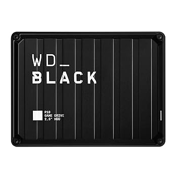 【中古】ウエスタンデジタル(Western Digital) WD ポータブルHDD 6TB WD_BLACK P10 USB 3.2 Gen1 / メーカー3年保証 【PS4 / Xbox Oneメーカー動作確認済