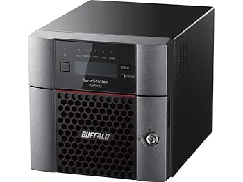 【中古】BUFFALO TeraStation WS IoT 2022 for Storage Workgroup Edition搭載デスクトップNAS 2ベイ 8TB WS5220DN08W2|AJIMURA-SHOP