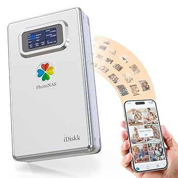 【中古】【未使用】ネットワーク接続ストレージ（NAS）デバイス 4TB（4096GB）コンパクトNAS ポータブルハードディスク ミニドライブ アイ・オー・データ 自分専用