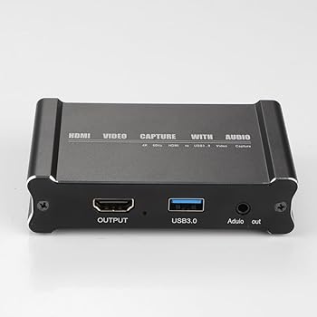 【中古】【未使用】Suncala キャプチャーボード 【HDMI 4K 60FPS入力 パススルー 、 USB 4K 30FPS ゲーム録画】 USB3.0 4K HDMI キャプチャーボード ビデオキャプチ