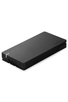 【中古】エレコム 外付けSSD ポータブル 2TB USB 40Gbps (USB4) 対応 Type-C ブラック ESD-EHA2000GBK｜AJIMURA-SHOP