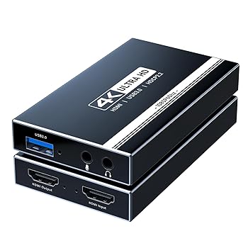 【中古】BotthHealth 4K HDMI キャプチャーボード ビデオ ゲームキャプチャー USB3.0 HDMI ビデオキャプチャーボード Switch PS5 PS4 PS3 Xbox パススル｜AJIMURA-SHOP
