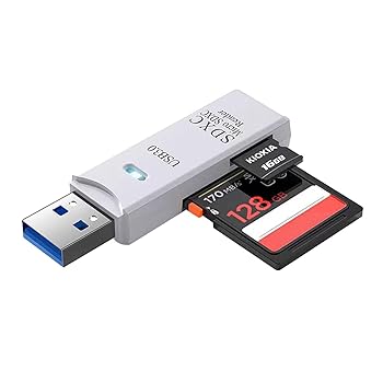 【中古】【未使用】For KIOXIA microSDカード カードリーダー 高速転送 microsdカード カードリーダー タイプ スマホ カードリーダー TFカードリーダー Windows11 1