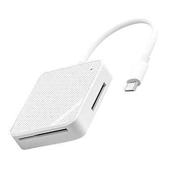 【中古】【未使用】Limnyves 4 In 1 メモリ カード リーダー アダプター タイプ C USB-C スマート メディア OTG M2 SD SM XD カード リーダー (Android アクセサリ