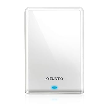 【中古】【エイデータ】 外付けハードドライブ HV620S ホワイト 1TB USB 3.2 Gen1 薄型 AHV620S-1TU31-CWH-I