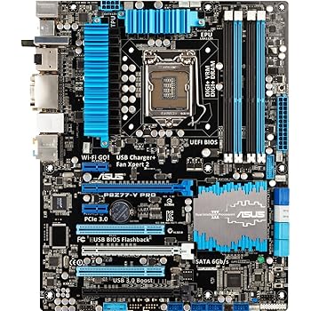 【中古】【未当て嵌める】ASUSTek Intel Socket 1155 DDR3記憶装置相応う ATX母ちゃんゲーム盤 P8Z77-V PRO