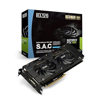 【中古】ELSA NVIDIA GeForce GD980 4GB グラフィックゲーム盤 GD980-4GERXS