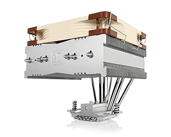 【中古】Noctua NH-C14S, NF-A14 PWM 140粍気違い付き添い人割り増し金中央処理装置空調設備 (赤銅色)