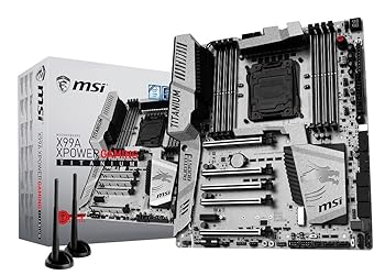 【中古】MSI X99A XPOWER GAMING TITANIUM ATXお母さんゲーム盤 Broadwell-E相応う MB3677