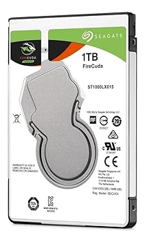 【中古】【未使用】ST1000LX015 [FireCuda（1TB SSHD 2.5インチ 7mm 8GB MLC NAND SATA 6G 5400rpm 128MB）]