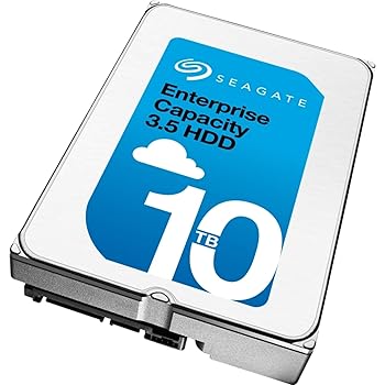 【中古】Seagate 内蔵固定ディスク 3.5in Enterprise Capacity v6 10肺結核 ( SAS / He / 5年引き受ける ) 置き目代わりになる店品 ST10000NM0096