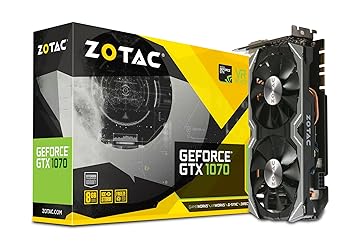 【中古】ZOTAC GEFORCE GTX 1070 MINI グラフィクスゲーム盤 VD6148 ZTGTX1070-8GD5MINI01