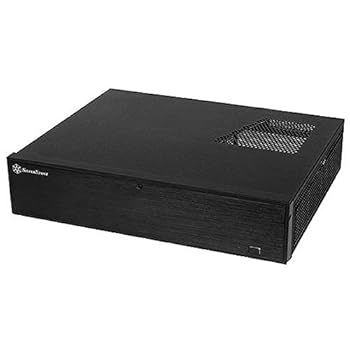 【中古】Silverstone 【Milo つづき物】向こう正面部屋の入り口(カギ付)作りつける 横置きか細い型HTPC入れもの SST-ML04B
