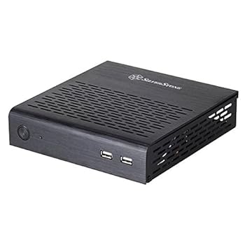 【中古】SilverStone 【Petitつづき物】わずか1.4LのThin Mini-ITX容れもの SST-PT13B【日本定まり代わりになる店品】