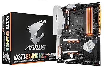 【中古】【未当て嵌める】GIGABYTE GA-AX370-Gaming 5 お母さんゲーム盤 [AMD X370手当て仕掛ける積み上げる] MB3971