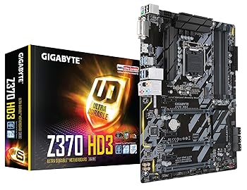 【中古】【未使用】GIGABYTE Z370 HD3 ATX マザーボード [Intel Z370チップセット搭載] MB4162