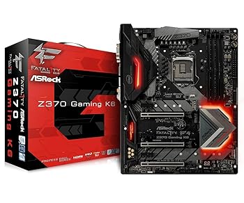 【中古】ASRock Intel Z370 心付け書き割り積み上げる ATX 母ちゃんゲーム盤 Fatal1ty Z370 Gaming K6