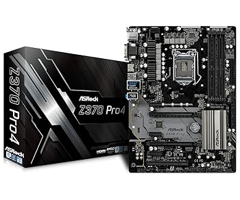 【中古】ASRock Intel Z370 チップセット搭載 ATX マザーボード Z370 Pro4