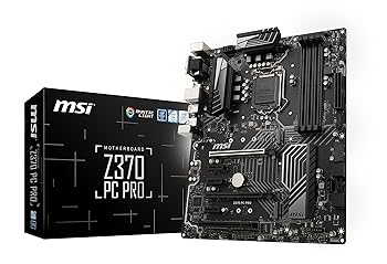 【中古】【未当て嵌める】MSI Z370 パソコン PRO ATX 母ちゃんゲーム盤 [Intel Z370心付け書き割り積み上げる] MB4146