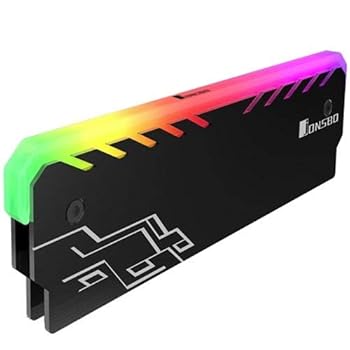 【中古】JONSBO RGB対応メモリヒートスプレッダ ブラック NC-1-BK｜AJIMURA-SHOP
