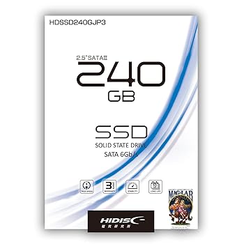 【中古】HIDISC 2.5inch SATA SSD 240GB HDSSD240GJP3｜AJIMURA-SHOP 13,925円