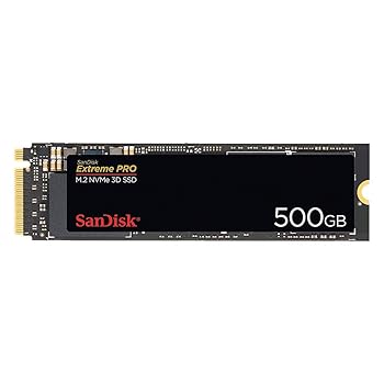 【中古】【未使用】SanDisk サンディスク 内蔵SSD M.2-2280 / Extreme Pro 500GB / PCIe Gen3 NVMe / 5年保証 / SDSSDXPM2-500G-G25
