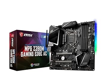 【中古】【未使用】MSI MPG Z390M Gaming Edge AC LGA1151 (Intel 第8世代および第9世代) M.2 USB 3.1 Gen 2 DDR4 HDMI DP Wi-Fi SLI CFX Micro ATX Z390 ゲーミン|AJIMURA-SHOP