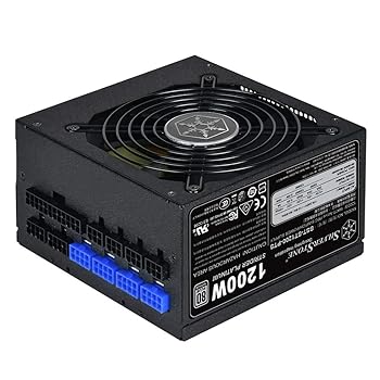 【中古】【未当て嵌める】SilverStone STRIDER PLATINUMつづき物 社会最低限度の1200ワットATXワット数 SST-ST1200-PTS 日本置き目代わりになる店品 パソコン・周辺機器-その他