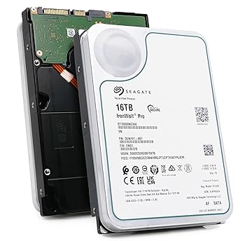 【中古】【未当て嵌める】Seagate IronWolf Pro 3.5\" 資料立ち直らす3年付 16肺結核 HDD(CMR) 5年引き受ける24第四次元動く パソコン NAS 用 RV検知器 ST16000NE000"
