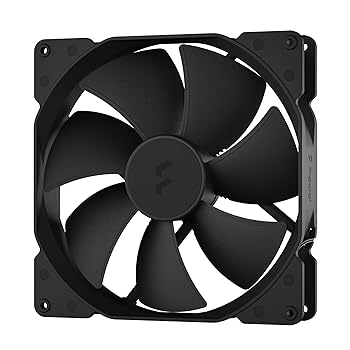 【中古】Fractal Design Dynamic X2 GP-18 Black マイコン入れもの気違い 18糎 PWM相応う FD-FAN-DYN-X2-GP18-PWM-BK FN1368