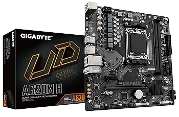【中古】GIGABYTE A620手当て仕掛ける積み上げる Micro-ATX お母さんゲーム盤 A620M H MB6172