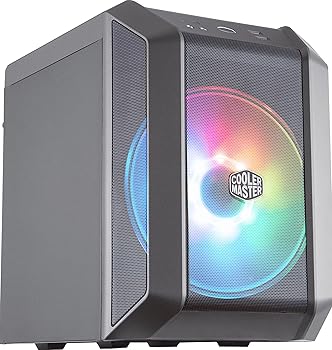 【中古】Cooler Master MasterCase H100 ARGB - Mini-ITX PCケース 大容量エアフロー搭載 コンパクトファインメッシュシャーシ 柔軟なハードウェア容量画像