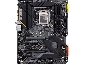 【中古】【未使用】ASUS TUF GAMING Z490-PLUS（WI-FI）LGA 1200（Intel 10th Gen）Intel Z490（WiFi 6）SATA 6Gb / s ATX Intel Motherboard Dual M.2、12 + 2 Pow