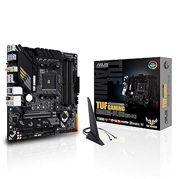 【中古】ASUS AMD B550 搭載 AM4 対応 マザーボード TUF GAMING B550M-PLUS (WI-FI) 【MicroATX】