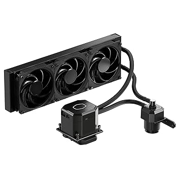 【中古】CoolerMaster MasterLiquid ML360 SUB ZERO LGA1200専用 水冷中央処理装置冷房装置 MLZ-D36M-A19PK-12 FN1529