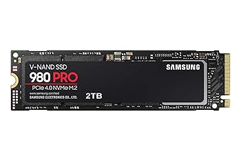 【中古】【未当てはめる】SAMSUNG 980 PRO 2結核症 PCIe NVMe 第4時人 内蔵 力くらべSSD M.2 (MZ-V8P2T0B/AM)