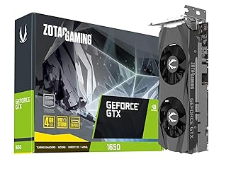 【中古】ZOTAC GeForce GTX 1650 LP GDDR6 グラフィクスゲーム盤 ZT-T16520H-10L VD7426