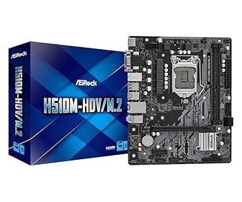 【中古】ASRock お母さんゲーム盤 H510 M-HDV/M.2 Intel 10時人 ・ 11時人 中央処理装置 ( LGA1200 ) 相応う H510 Micro ATX お母さんゲーム盤 【国内置き目代わりになる店品】